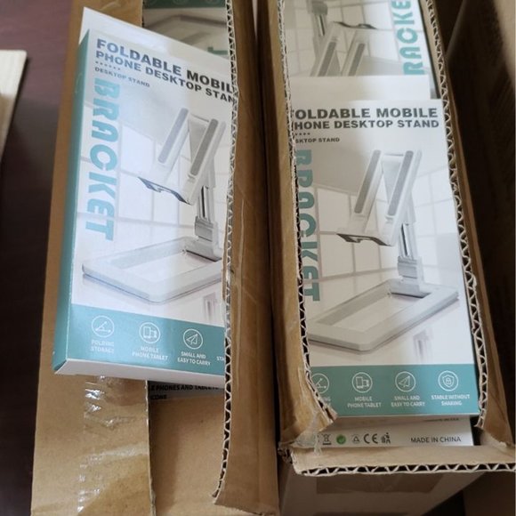 Adjustable Mobile Phone Stand Holder Foldable - Pack of 1 - Picture 6 of 7